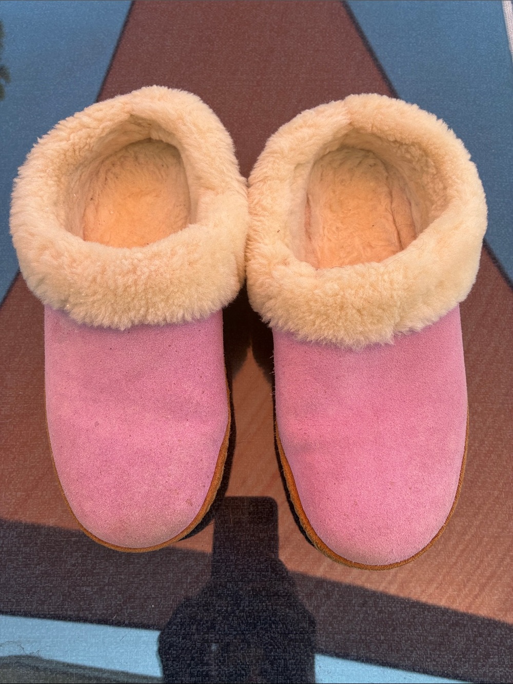 L.L. Bean Cozy Pink Shearling-Lined Women's Slippers